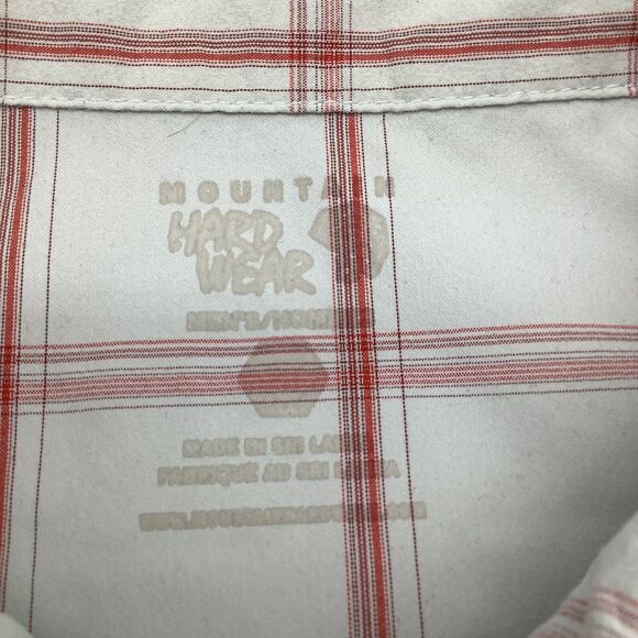 Mountain Hardwear Mens Short Sleeve Button‎ Up Shirt Size Large - Picture 4 of 5